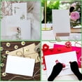 thumbnail image 4 of Linen Cardstock Natural 8.5x11" Heavyweight 80 lb cover Card Stock 50 Sheets - Ideal Traditions, 4 of 5