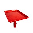 thumbnail image 3 of Trelavi Service Tray Rolling Adjustable Multi-Use for Hair Coloring, Tinting, Styling, Salon Service Tray Tattoo Facial Spa Organizing Tray, Red, 3 of 4
