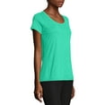 thumbnail image 3 of Hanes Women's Modal Triblend Short Sleeve Scoopneck Tee, 3 of 6