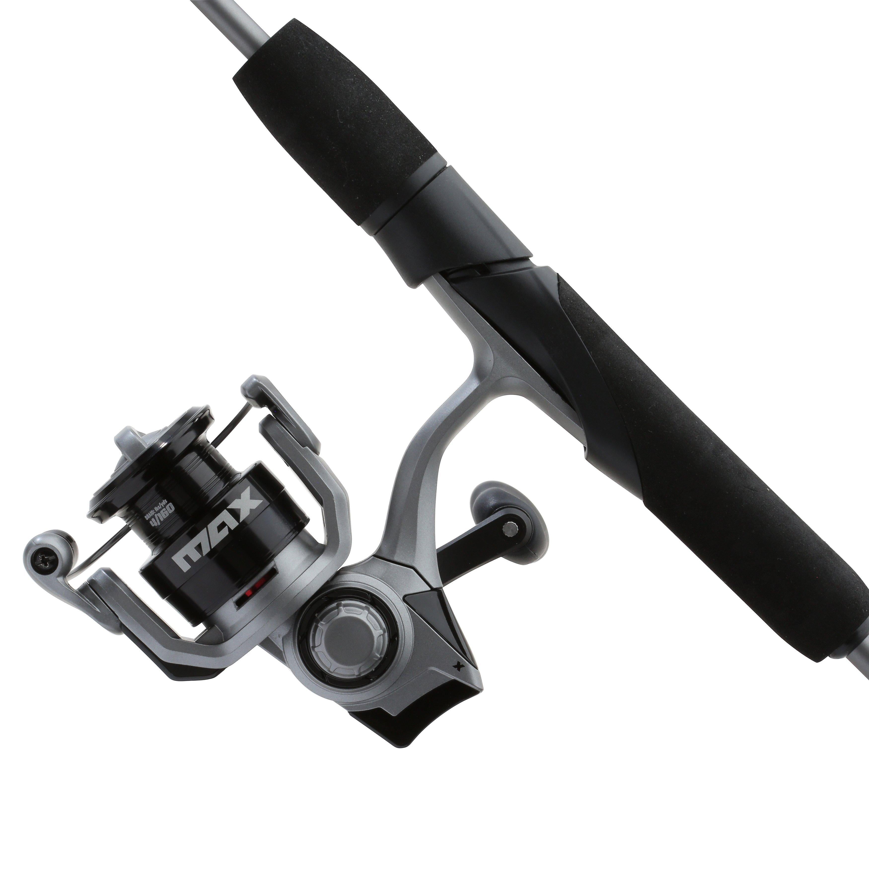 5'6 abu garcia spinner reels Abu Garcia Max X Spinning Fishing Combo, 5'6