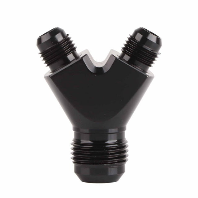AN10 10AN a AN6 6AN conector macho Y adaptador de montaje de bloque negro