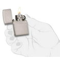 thumbnail image 6 of Zippo Classic Windproof Brushed Chrome Pocket Lighter, 6 of 7