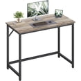thumbnail image 1 of Escritorio para Computadora, Mesa de Oficina Industrial para Home Office, Estructura de Metal, Fácil de Armar, 50 x 100 x 76 cm, MLWD041K01V1, 1 of 8