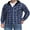 05-Blue White, variant on GIRUNS Men's Plaid Shirts Jacket Fleece Flannel Lined Long Sleeve Shirts Sherpa Button Down Coat With Hood Black Light Green L