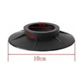 thumbnail image 2 of Amortiguador para lavadora, 4 unidades, rodamientos antivibración, soporte de goma antideslizante para lavadora y secadora, color negro, 2 of 5