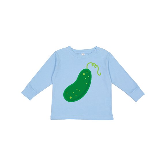 Inktastic Pickle Boys or Girls Long Sleeve Toddler T-Shirt