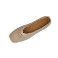 thumbnail image 2 of Samdudou Flats for Women Knit Mesh Slip On Ballet Shoes Closed Toe Lightweight Casual Loafers Breathable Footwear for Work Travel, 2 of 9