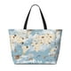thumbnail image 2 of Fotbe Animals Travel World Map Bolsa de Viaje para Playa - Resistente al Agua, Bolsa Tote de Gran Capacidad y Ligera con 7 Bolsillos para Mujeres y Hombres, 2 of 7