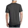 thumbnail image 2 of Mafoose Men's Tall Core Cotton Short Sleeve Classic Silhouette T-Shirt Dark Heather Grey LT, 2 of 4