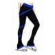 thumbnail image 1 of Eigraketly pantalones largos de patinaje sobre hielo medias de spandex pantalones de patinaje pantalones de entrenamiento de equipo amigables con la piel Uniforme atlético Azul gema/XXL Eigraketly OD025264-05, 1 of 5