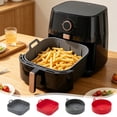 thumbnail image 7 of Food Grade Silicone Air Fryer Baking Tray, Square Non-stick Silicone Baking Pan for Oven and Microwave, Reusable Heat Resistant Silicone Bakeware for Pizza, Cake, and Bread, 7 of 7