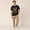 Black A, variant on men's Black Short Sleeve Crew Neck T-Shirt, Vintage Floral Sun Graphic Tee, Summer Casual Top, Solenne Bloom with Grace Shirt