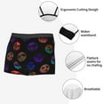 thumbnail image 3 of Yiaed 80s Style Palm Trees Print Men's Soft Cotton Boxer Shorts Breathable Boxers Underwear Moisture-Wicking Underwear Stretch Boxer Briefs for Man-Small, 3 of 5