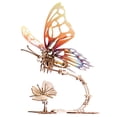 UGEARS Mechanical Butterfly 3D Wooden Puzzle Model - Moving Construction Kit, No Glue Needed | 161 Parts 4 thumbnail image