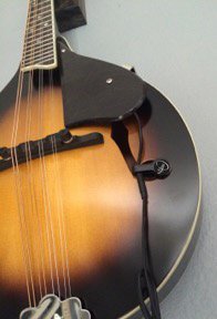 F-Style Mandolin Pickup with Flexible Micro-Gooseneck by Myers Pickups