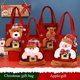 thumbnail image 2 of Christmas Supplies Gift Bag New Year Children Candy Handbag Christmas Eve Apple Storage Bags Xmas Santa Claus Snowman Elk Bags, 2 of 5