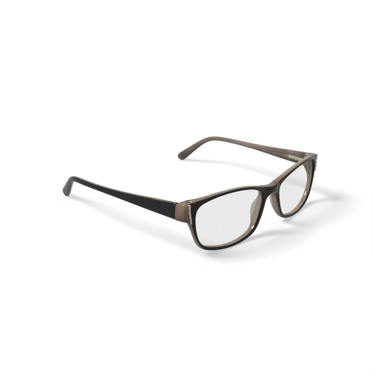 EasyClip Women's EC3297 Rectangular Prescription Eyeglasses with