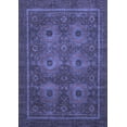 thumbnail image 1 of Ahgly Company Indoor Rectangle Abstract Blue Modern Area Rugs, 4' x 6', 1 of 4