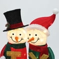 thumbnail image 3 of LuxenHome Snowman Family with Joy Greeting Holiday Decoration with Lights for Indoor and Outdoor, 3 of 10