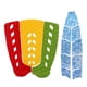 thumbnail image 1 of Juego de 12 almohadillas de para tablas de surf y alfombrillas de agarre trasero, sábana recortable antideslizante autoadhesiva que se adapta Baoblaze Tablero de tracción de tabla de surf, 1 of 8