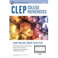 thumbnail image 1 of Pre-Owned CLEP® College Mathematics Book + Online (CLEP Test Preparation) (Paperback) 0738610461 9780738610467, 1 of 1