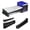 Black, variant on Horizontal Stand for PS5 Slim & Pro Console and Hold 12 Pcs Game Disc, For PS5 Base Stand Compatible with PlayStation 5 Slim/Pro Disc & Digital Editions, White