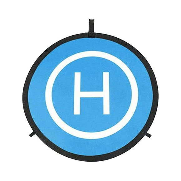 relayinert Drone Landing Pad Quadcopter Accessory Universal Foldable Unmanned Drones Launch Helipad Parking Cushion Tools 75cm