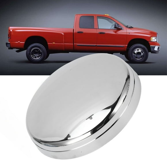 Front Hub Center Cap Cover, High Strength 2Pcs Front Wheel Hub Center Cap 52106876AC for 3500 2003 To 2018 With Dually Wheels