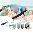 thumbnail image 3 of Gafas de sol polarizadas para deportes al aire libre, gafas de sol retro de lujo, gafas de sol para golf y ciclismo, color negro y azul, 3 of 4