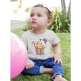 thumbnail image 2 of Adorable Ghost And Cupcake T-Shirt Infant -Image by Shutterstock,  24 Months, 2 of 4