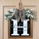 thumbnail image 1 of Ganfancp Apellido Todo El Año Guirnalda de La Puerta Delantera Placas Colgantes Decorativas Delante de La Puerta Rebajas Flash Deals 1X Placa de Puerta con Letras, 1 of 3