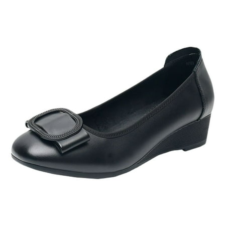 

Wesracia Fashion Womens Breathable Lace Up Shoes Wedges Casual Shoes