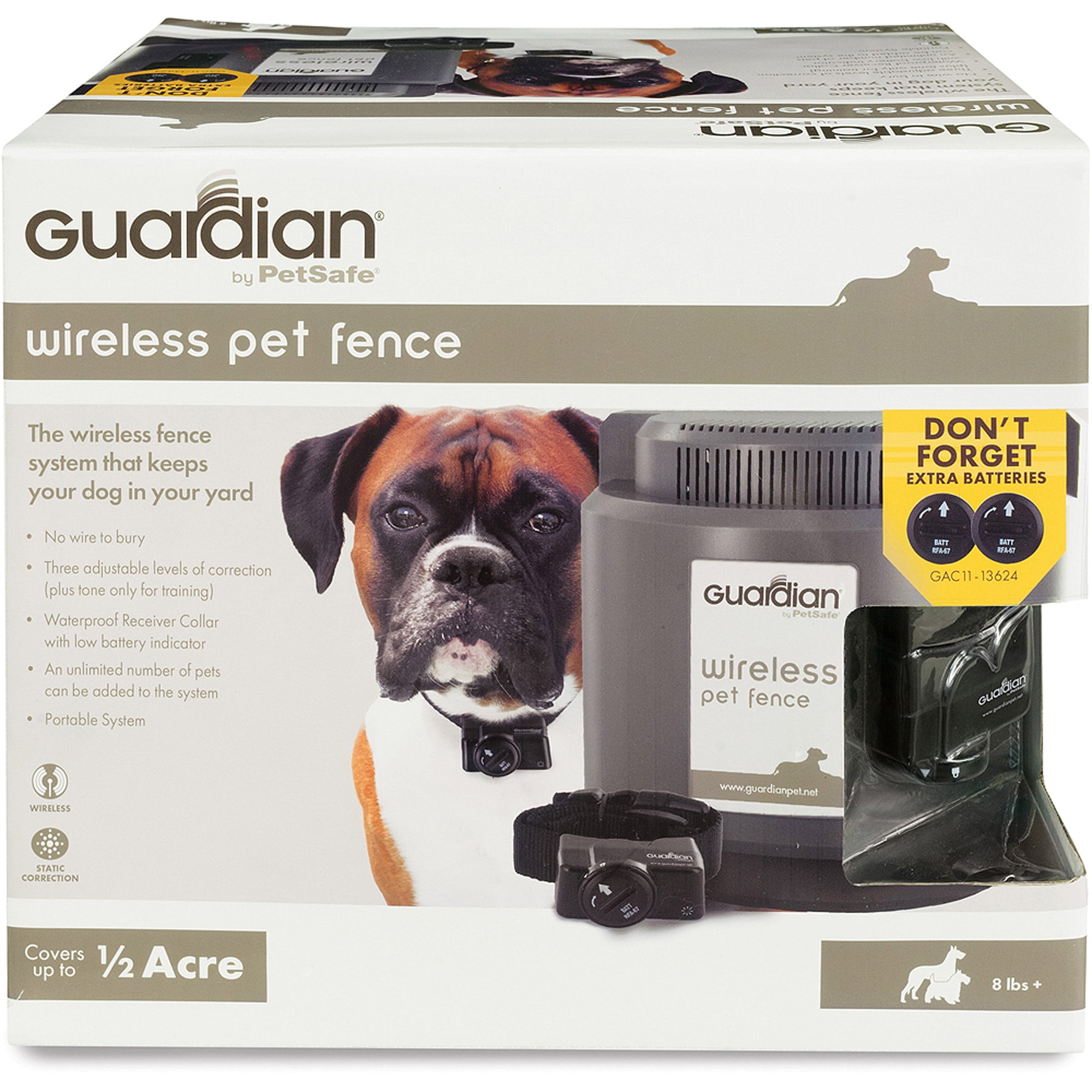 guardian by petsafe wireless pet containment system