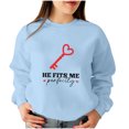 thumbnail image 2 of guisaled Funny Couples Valentines Sweatshirts for Women Men Funny Graphic Couple Matching Outfits Valentines Day s Valentines Day s, 2 of 5