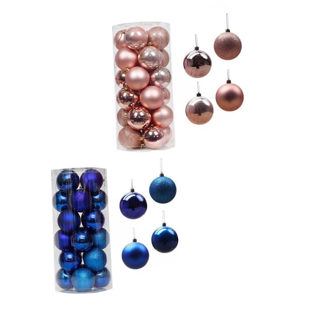 bolas colgantes,Bola de Navidad Decoración de árbol de Navidad inastillable,Bolas colgantes Bola de Navidad Adornos navideños,Decoración de la boda Bolas de Navidad Adornos,Adornos de bolas Sunnimix bolas colgantes
