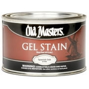 Old Masters 81408 Oil Based Gel Stain, Spanish Oak, 1 Pint