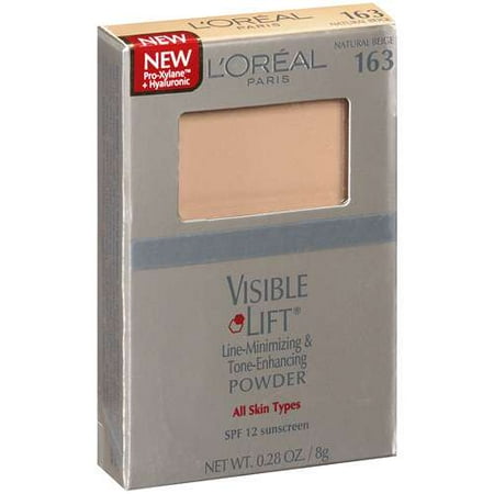Loreal Visible Lift Line-Minimizing & Tone-Enhancing Powder, SPF 12, .28 oz.