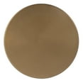 thumbnail image 3 of Beaumont Lane Transitional 10"W Round Metal Pedestal End Table in Gold, 3 of 4