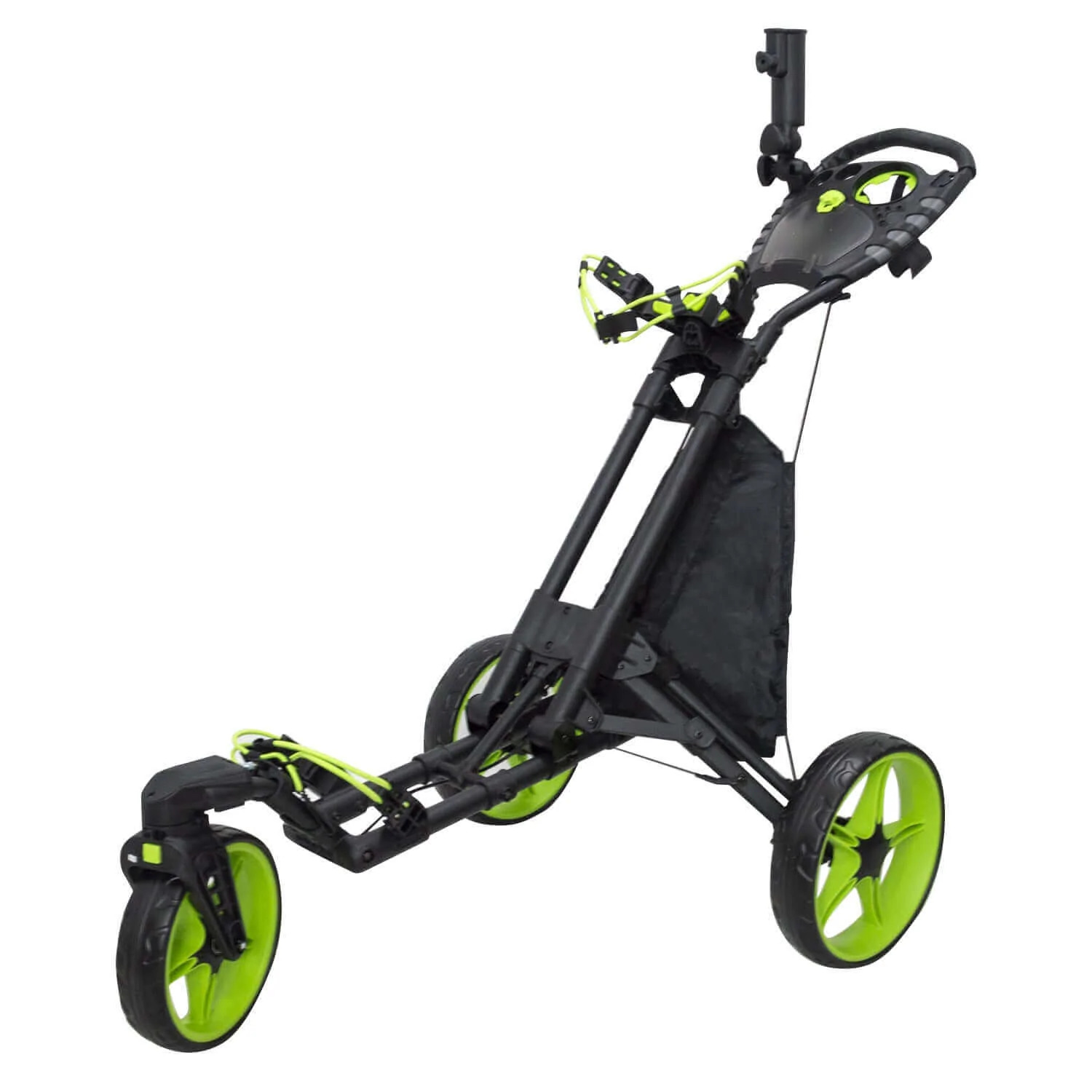 Golf Bag Push Cart, Best Golf Bag Cart with Swivel Front Wheels in