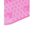 thumbnail image 2 of Fuchsia Silicone Rectangle Sucker Up Washboard Clothes Washing Laundry Board, 2 of 3