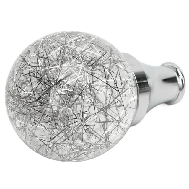 Faux Crystal Gear Shifter,Universal Round Ball Shift Car Shift Level Head Car Modified Gear Shift Knob User-Friendly Design