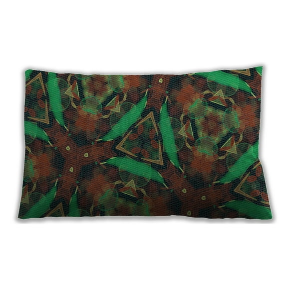 Ahgly Company Indoor Rectangular Contemporary Lumbar Throw Pillow, 13 inch by 19 inch