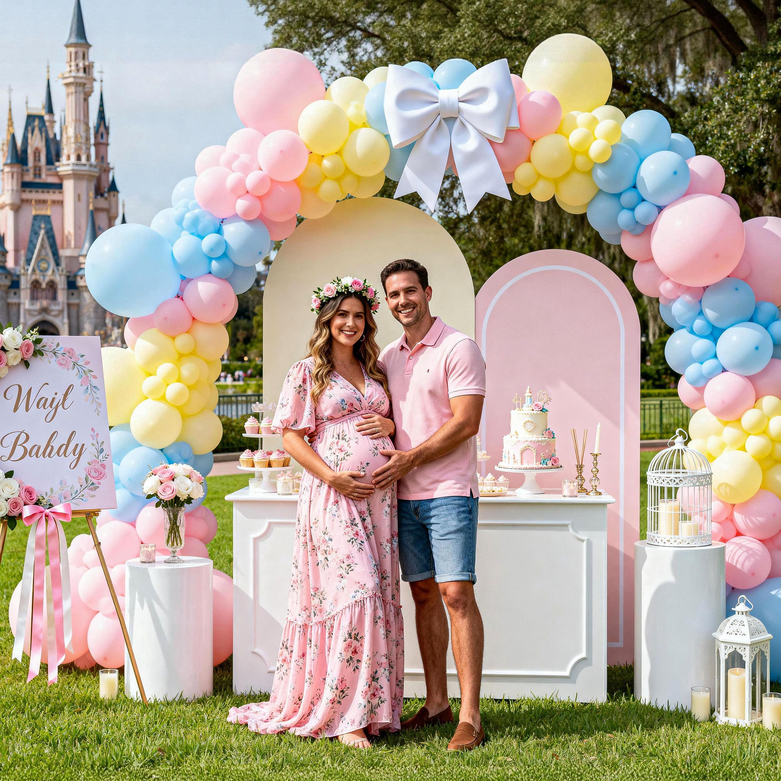 Adjustable Balloon Arch Kit 10ft Wide 9ft Tall Party Decoration Backdrop