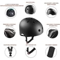 thumbnail image 2 of Juego de protección deportiva con coderas, muñequeras, rodilleras y casco para niños, adolescentes y adultos, bicicleta, patinaje, patinete, monopatín, 2 of 5