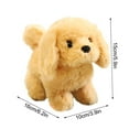 thumbnail image 3 of KOYPTL Interactive Plush Electric Stuffed Pupuy Toy for Kids, Simulation Plush Electric Puppy Toy,Stuffed Dog Plush Toys Toddler Baby Toys for Boys Girls,Birthday Christmas Gifts for Kids, 3 of 3