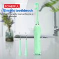 thumbnail image 5 of (Green)Toothbrush Tooth Tooth Cleaner Rechargeable Smart Home Beauty Instrument Smart Soft Bristle Toothbrush, 5 of 5