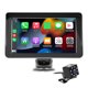 thumbnail image 1 of Dash Cam Car DVR HD Wireless Carplay Android Auto Car Reproductor MP5 (cámara 8LED), 1 of 9