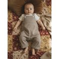 thumbnail image 6 of BemeyourBBs Toddler Baby Girl Boy Plaid Romper Overalls Spring Summer Clothes Square Neck Sleeveless Jumpsuit Overall One Piece Outfits, 6 of 8
