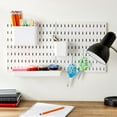 thumbnail image 4 of Pen+Gear Pegboard Set, White, 7 Pieces, Wall Hanging, 4 of 6