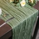 thumbnail image 5 of Guirnalda de mesa de gasa plisada, decoración para fiestas campestres, decoración para bodas, guirnalda de gasa para fiestas, guirnalda para eventos, impermeable, diseño de encaje, para, 5 of 9